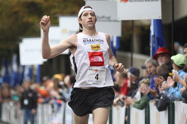 Michael Wardian az első maratont még győzelemmel fejezte be