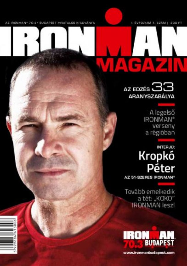 Új triatlon magazin a magyar standokon - IRONMAN