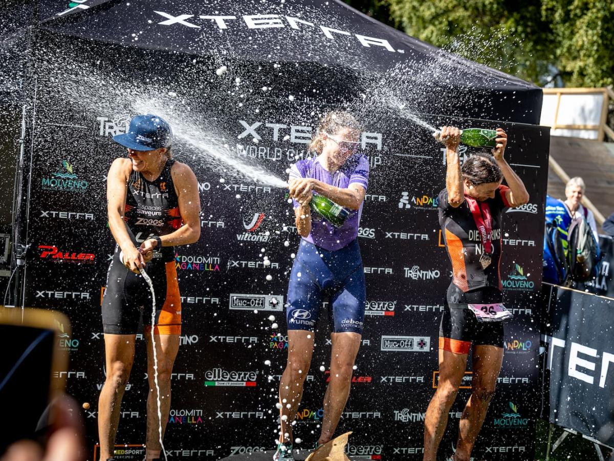 XTERRA World Champs Press release 2023 09 female podium