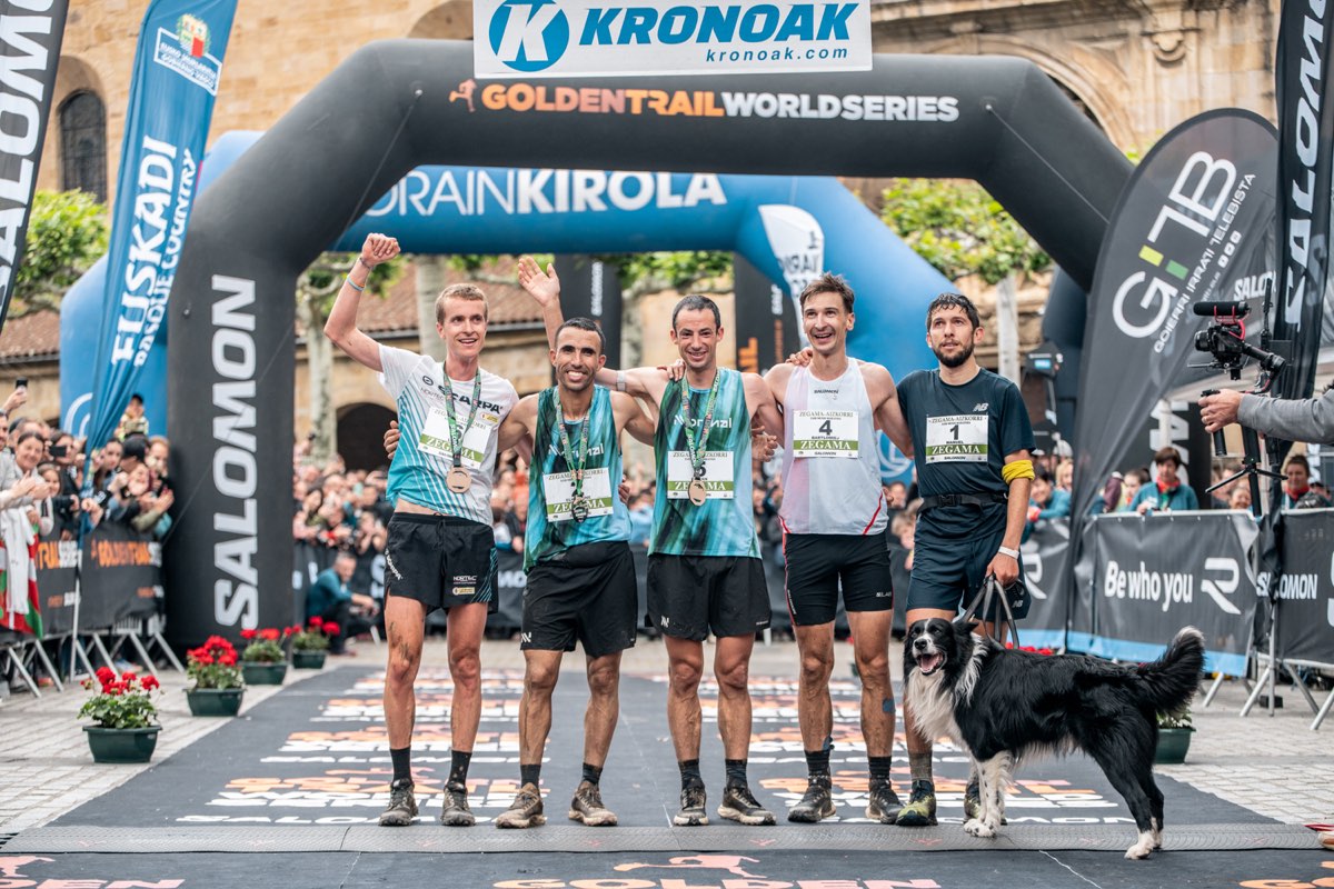 Top five men 2024 Zegama Marathon