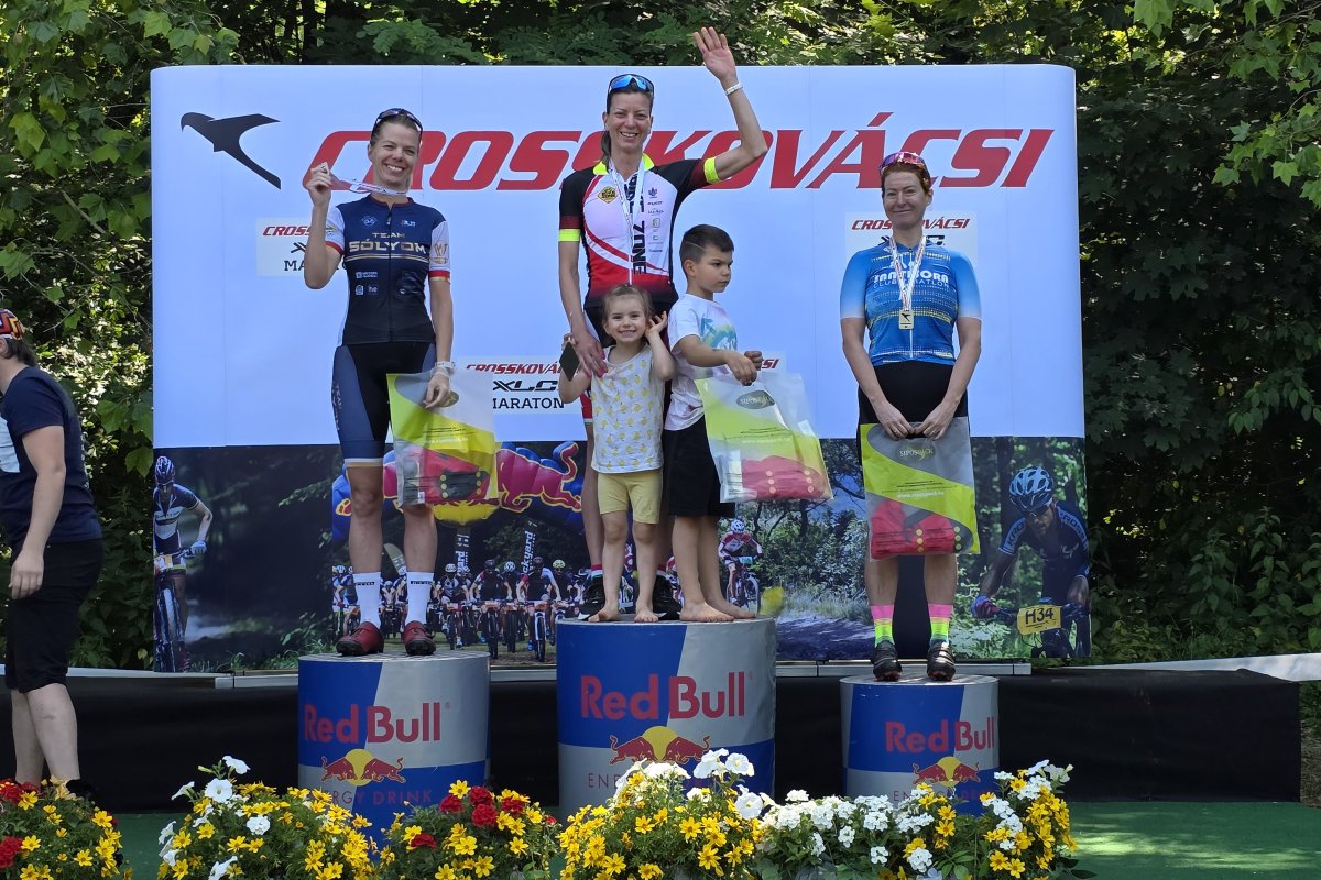 Szalay Kiss Monika Salzkammergut Trophy terepsport podium