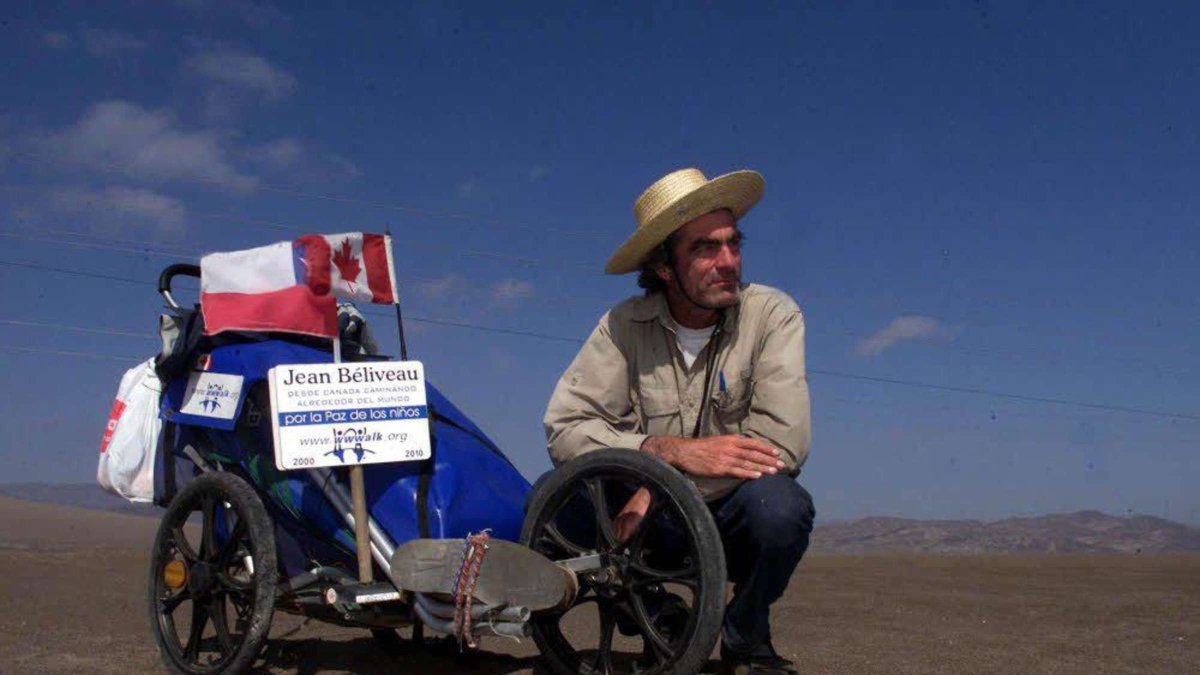 Jean Béliveau 11 ev vilag korul beke terepsport desert