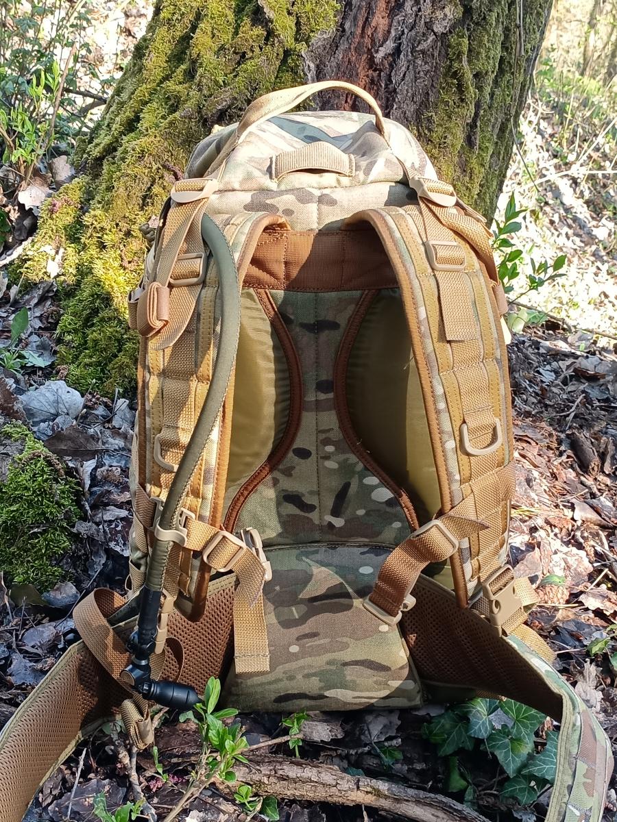 pantac molle deployment forward backpack terepsport outdoor back camelbak