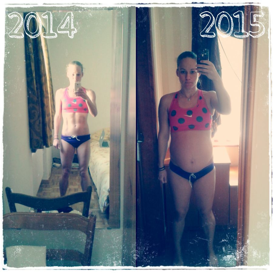 erdelyi zsofi sportos kismama 7honap vs