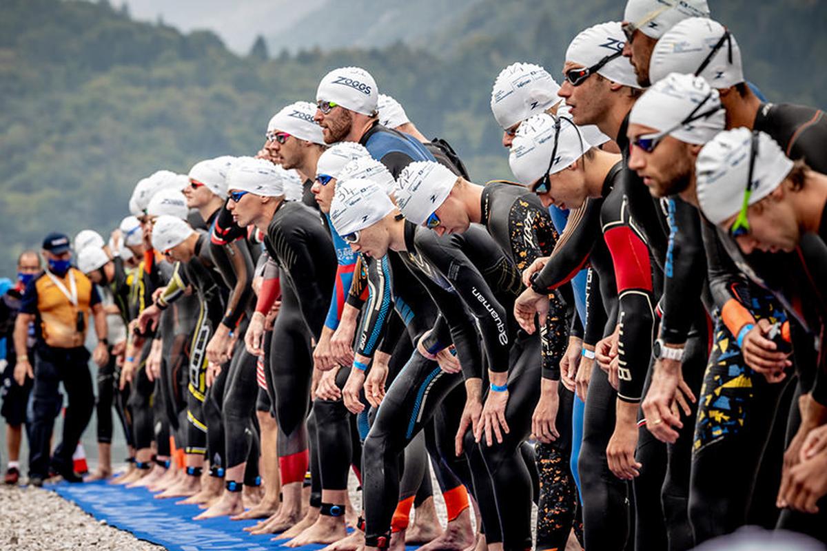 XTERRA EU Champs Italy 2021 highlights swim