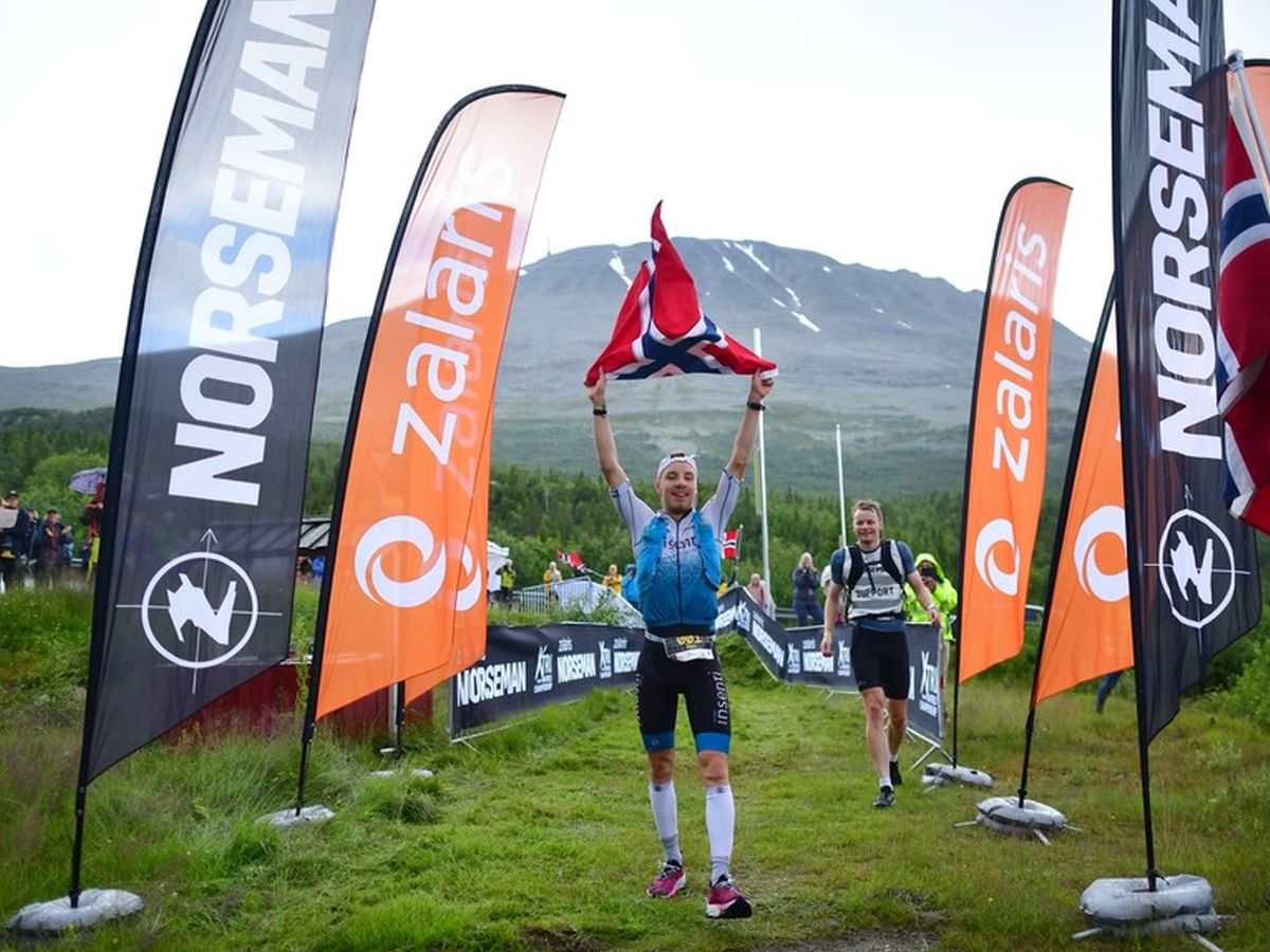 Jon Breivold Norseman Triathlon 2023 Finish full terepsport