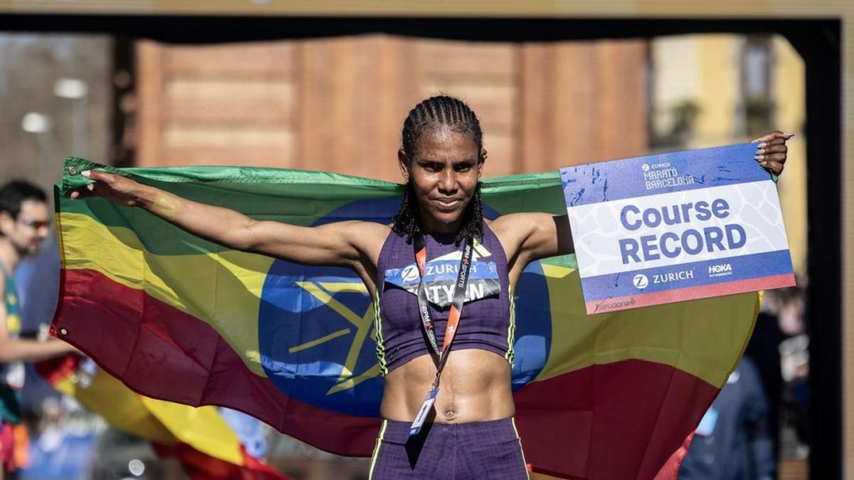Fotyen Tesfay Barcelona Marathon 2026
