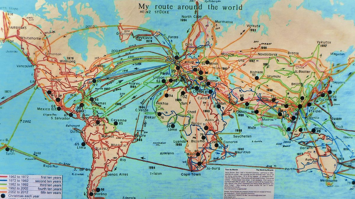 heinz stucke bicycle around the world terepsport 50 years