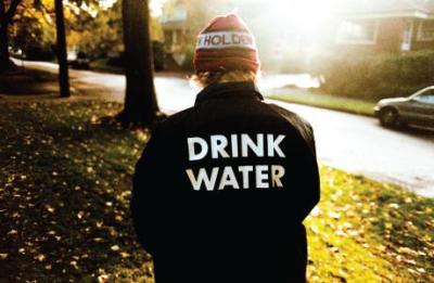 tiszta, víz, fogyasztás, kampány, snowboard