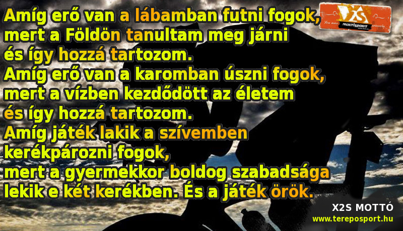 triatlon, Ironman, X2S, XTERRA, duatlon, tereptriatlon, terepfut&aacute;s, MTB, multisport, trail, off-road