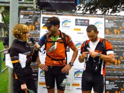 Sipiczki Csaba &eacute;s Medgyes G&aacute;bor az Adventure Schwarzwald győzelem ut&aacute;n