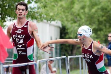 &Ouml;t&ouml;dikk&eacute;nt &eacute;rtek c&eacute;lba a magyarok a mix-v&aacute;lt&oacute; triatlon Eb-n