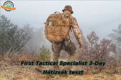 First Tactical Specialist 3-Day hátizsák teszt