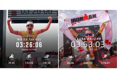 Marten Van Riel és Laura Philipp is beállította Dubaiban a leggyorsabb Ironman 70.3 rekordot