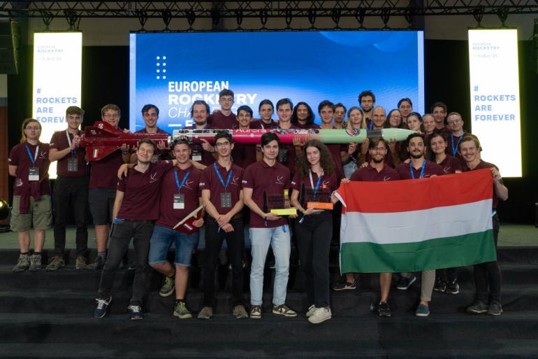 A BME Suborbitals csapat sikerei az European Rocketry Challenge (EuRoC) nemzetközi egyetemek közötti versenyen