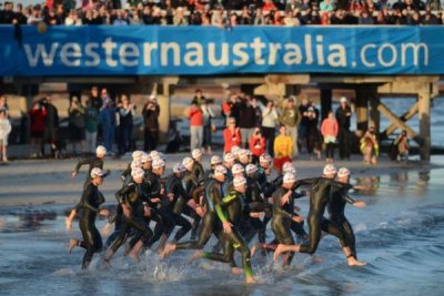 Jurkiewicz, Lyles győzelme az Ironman Western Australia triatlon versenyen