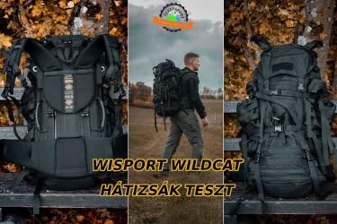 Wisport Wildcat taktikai és túra hátizsák teszt