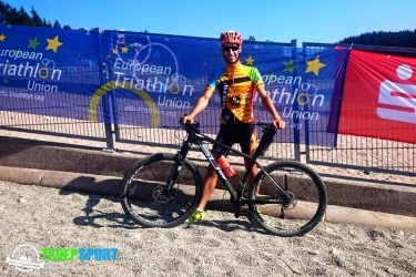 Tereptriatlon Európa-bajnokság, Mester Bálint az elit mezőnyben
