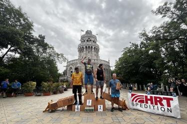 Benecz Ferenc, "Paraferee" a Sherpa Rally versenyről