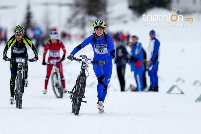 Téli triatlon világbajnokság - az orosz Andreev negyedik győzelme (+videó)