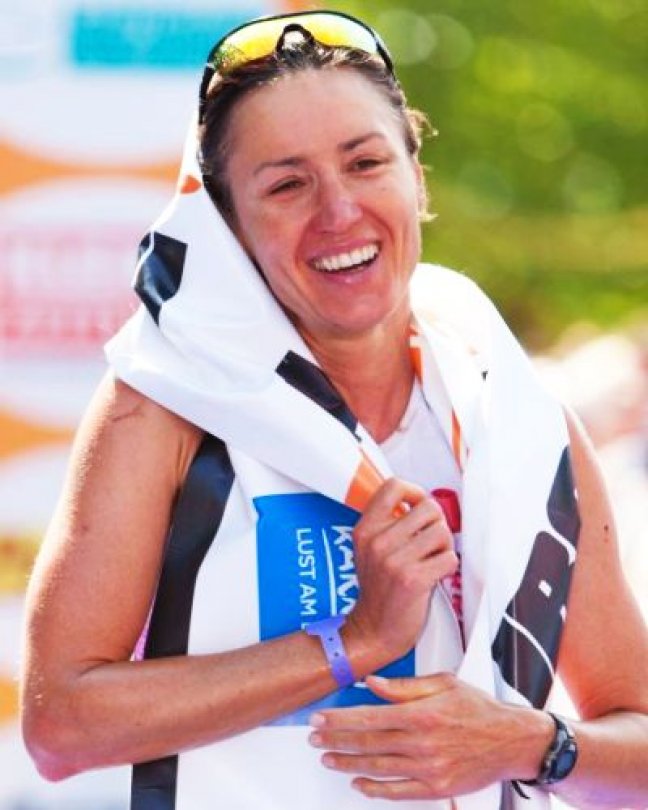 Csomor Erika 3. helyen ért célba