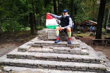 Orsz&aacute;gos K&eacute;kk&ouml;r rekord - Csutka Istv&aacute;n 57 nap alatt teljes&iacute;tette a t&aacute;vot!