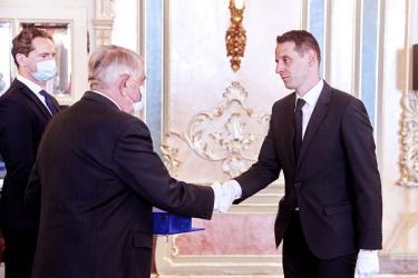 A Magyar Sport Napj&aacute;n kit&uuml;ntett&eacute;k Vanek &Aacute;kost