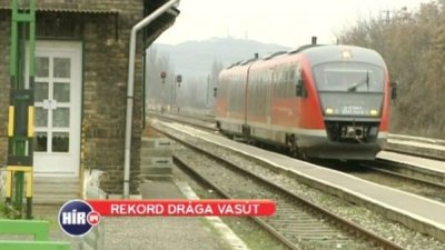 Új magyar csúcs: épül Európa egyik legdrágább vasútvonala (+videó)