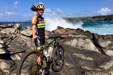 Po&oacute;r Brigi interj&uacute; az XTERRA tereptriatlon Vil&aacute;gbajnoks&aacute;g előtt