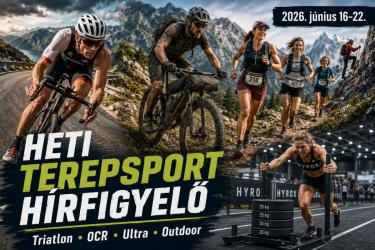 Terepsport h&iacute;rfigyelő: WTCS Quiberon, Ironman 70.3, Tour Divide, OCR &eacute;s Lavaredo (20260622)