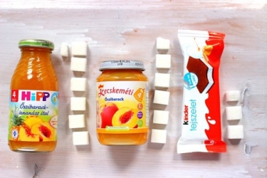 Cukor, cukor, cukor - a b&eacute;bi&eacute;telekben ak&aacute;r h&aacute;romszoros is lehet a cukor mennyis&eacute;ge