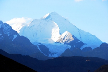 Első magyar megm&aacute;sz&aacute;s Mount Nun cs&uacute;cson