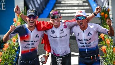 Casper Stornes a Ironman World Championship bajnoka, a norvég diadalmenet vezetője