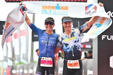 Josh Amberger &eacute;s Ashleigh Gentle győztek az IRONMAN 70.3 Langkawi triatlonon