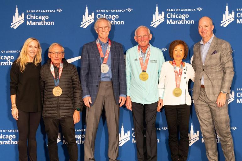 A 75 év felettiek rekorderei Rice és Dykes, alig 3 óra felett a Chicago Marathonon