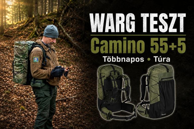 Warg Camino 55+5 L h&aacute;tizs&aacute;k &ndash; amikor az ultrak&ouml;nnyű nem egyenlő a gyeng&eacute;vel (+vide&oacute;)