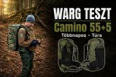 Warg Camino 55+5 L h&aacute;tizs&aacute;k &ndash; amikor az ultrak&ouml;nnyű nem egyenlő a gyeng&eacute;vel