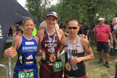 A c&eacute;lban: Carina Wasle, Po&oacute;r Brigitta, Helena Erbenova