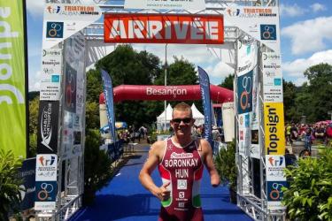 Boronkay P&eacute;ter 6. a franciaorsz&aacute;gi paratriatlon Vil&aacute;gkup&aacute;n (+vide&oacute;)