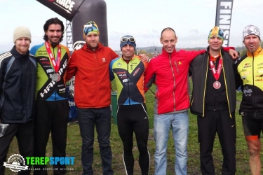 A 2014 évi Spartan Race Mogyoród győztes csapat